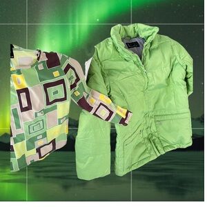 Bogner Stylish Green Ski Jacket Plus Etcetera top